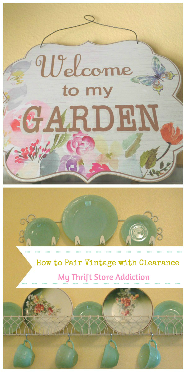 summer kitchen pairing vintage with clearance finds 