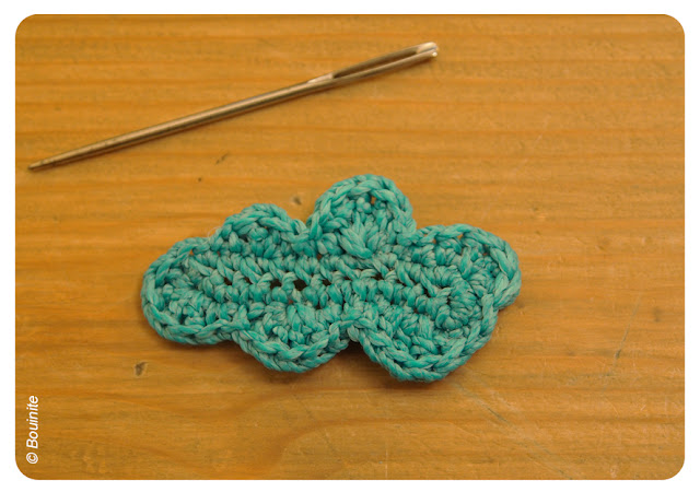 DIY, broche, nuage, perle, crochet, tuto, la perle des loisirs, bouinite, blog