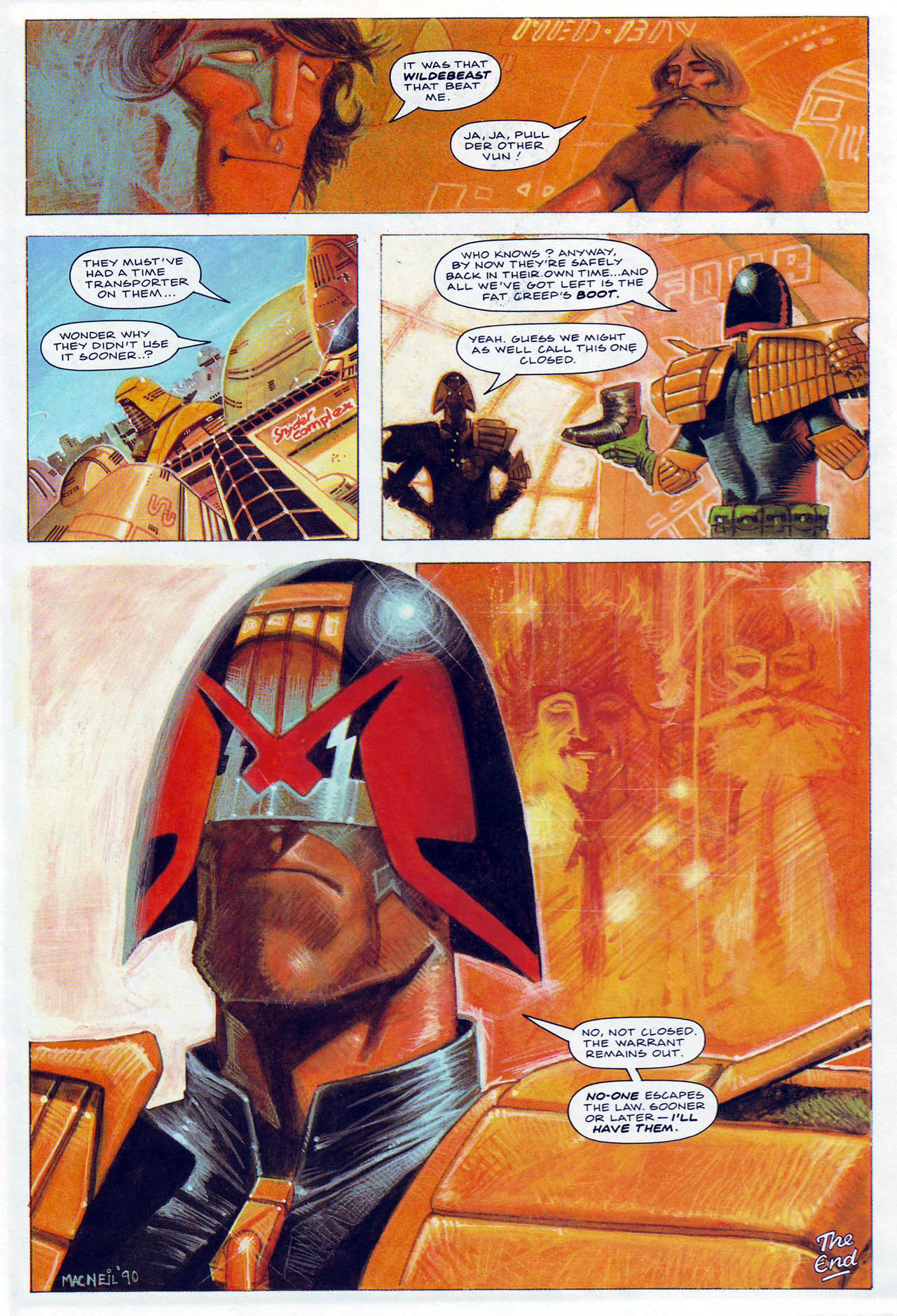 Read online Judge Dredd: The Complete Case Files comic -  Issue # TPB 14 (Part 2) - 204