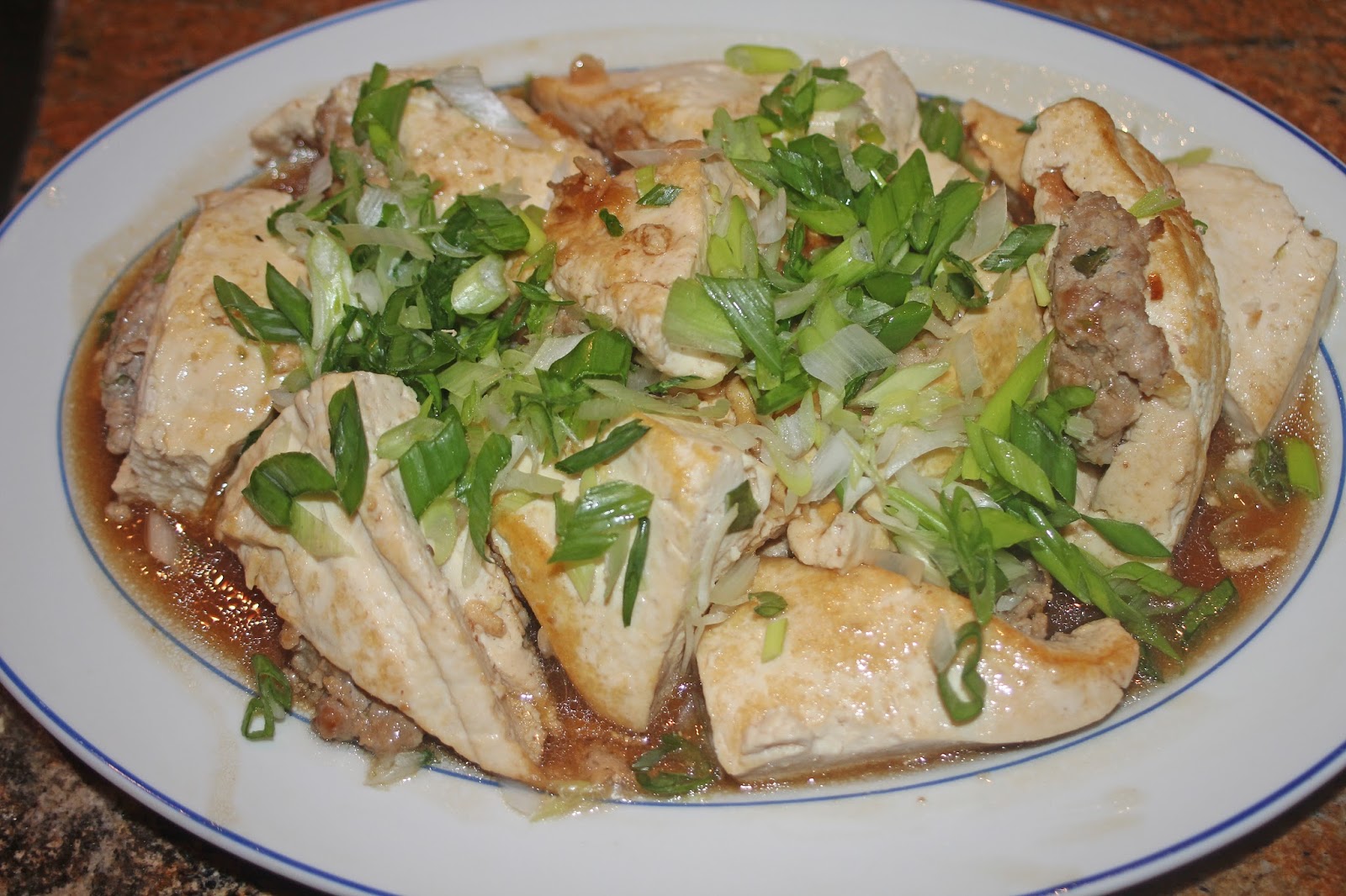 The Grub Files Cooking with Camissonia Cantonese Style Stuffed Tofu