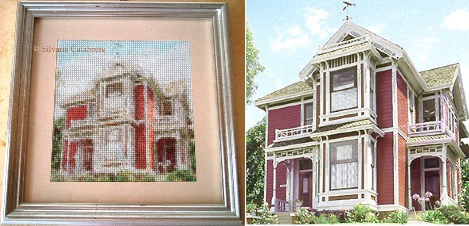 Loving San Francisco by Silvana Calabrese Halliweel Manor Charmed embroidered crossstitch