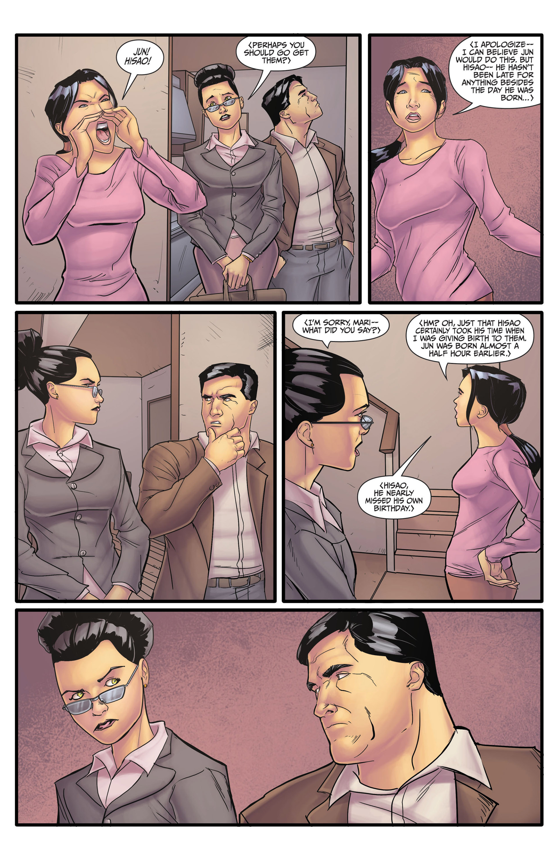 Read online Morning Glories comic -  Issue #9 - 14