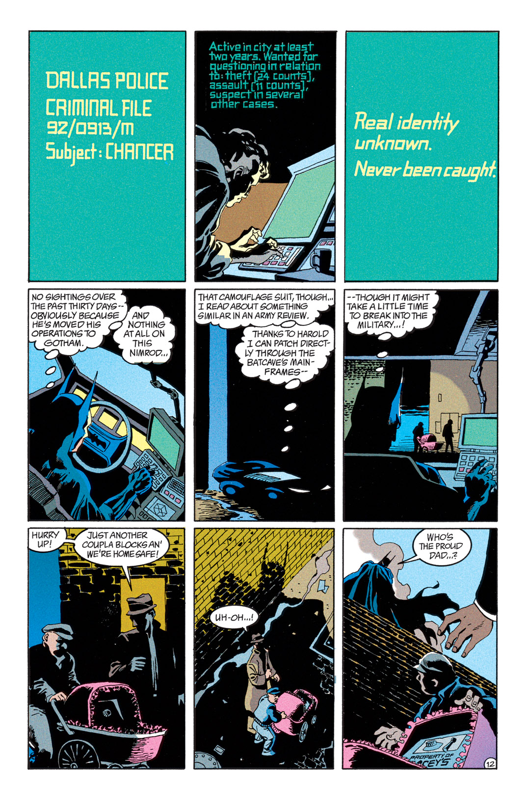 Read online Batman: Shadow of the Bat comic -  Issue #7 - 12