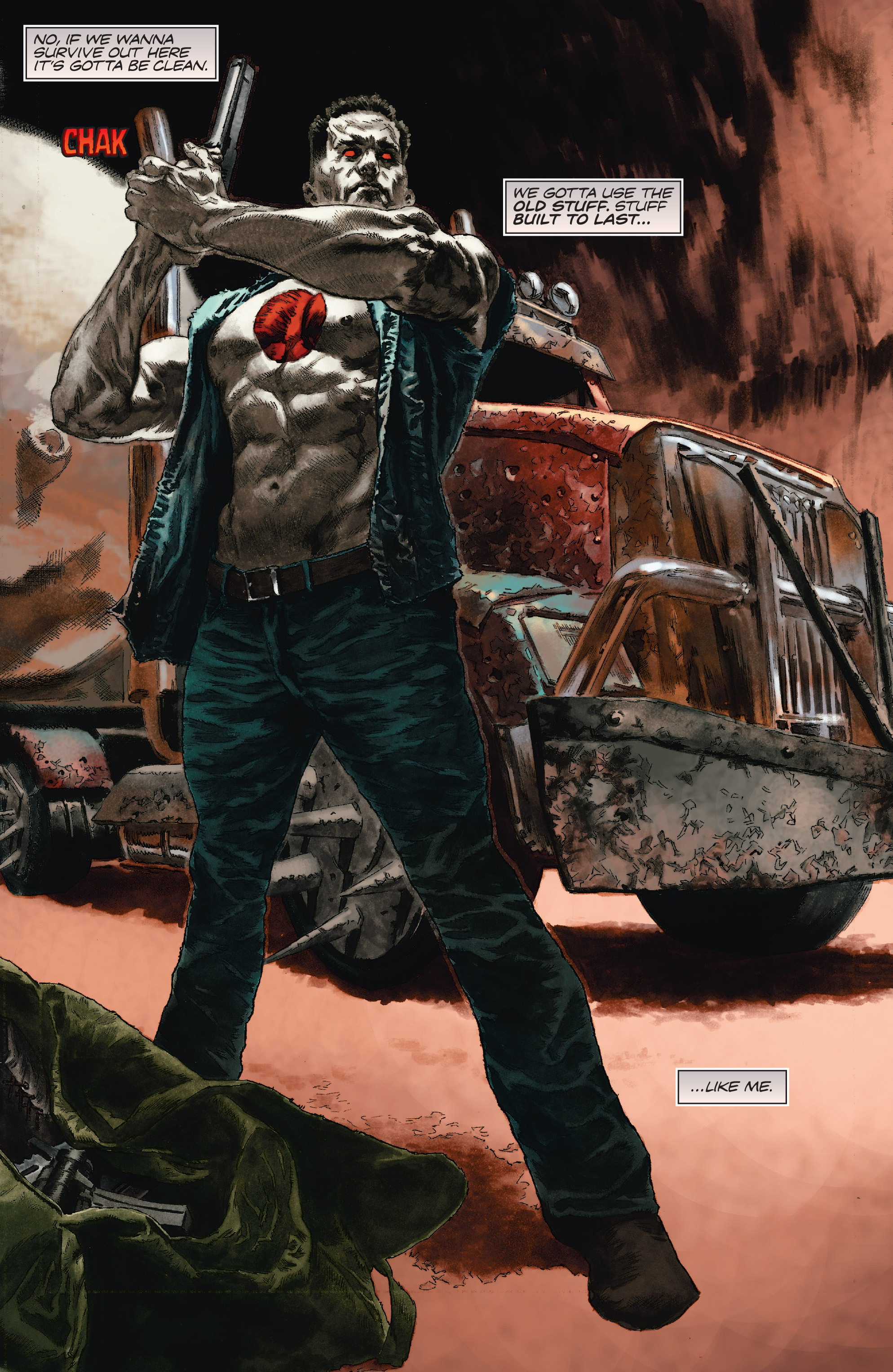 Read online Bloodshot Reborn comic -  Issue #10 - 12