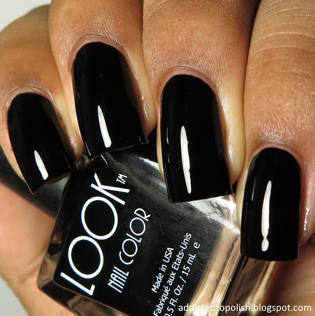 look nail color black