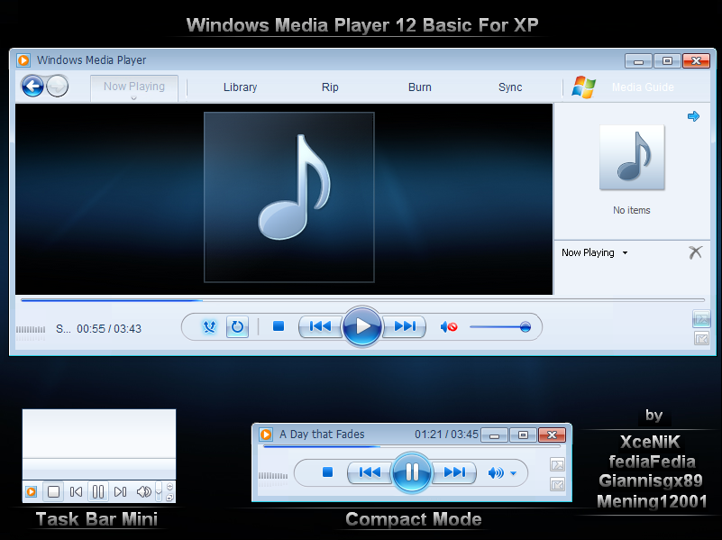 Windows Media Player 12 For Xp Full Version Free Download (WINDOWS 7