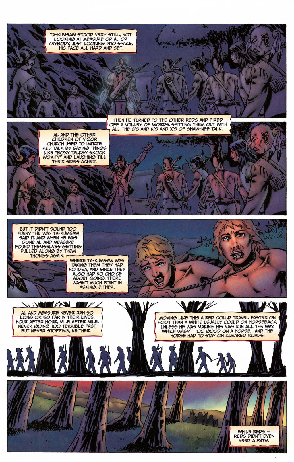 Read online Red Prophet: The Tales of Alvin Maker comic -  Issue #5 - 20