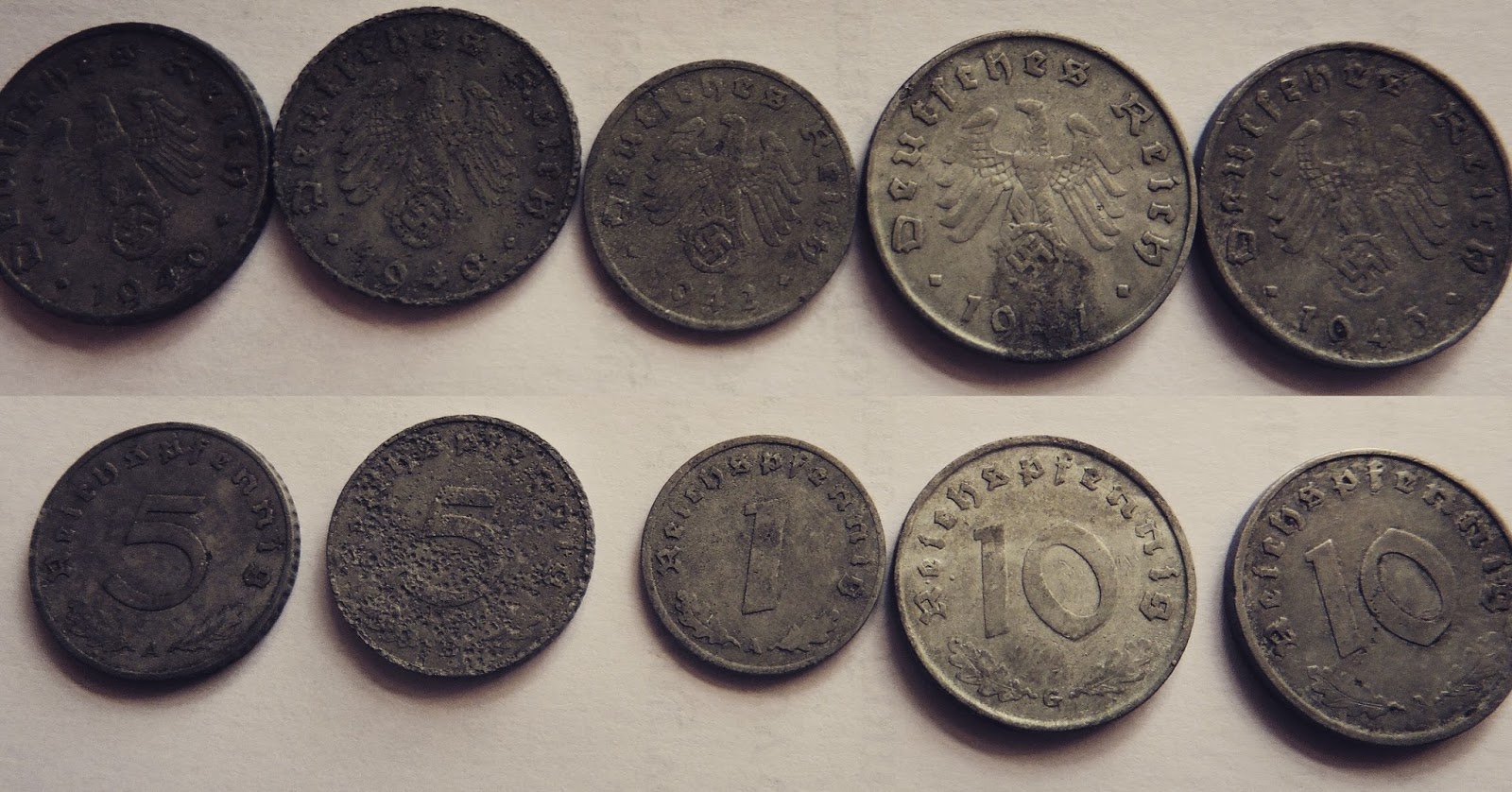 Uneducated Coin Collector Cleaning Zinc NAZI Coins FEEL LIKE I'VE