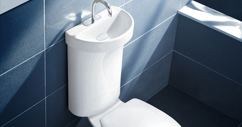 Modecor Toilet Suites  Caroma Profile Deluxe Close Coupled Toilet Suite