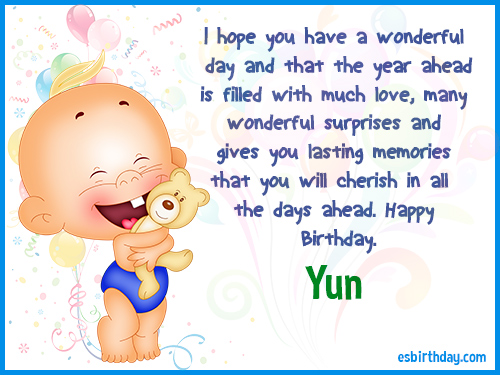 Yun Happy birthday Yun Happy birthday