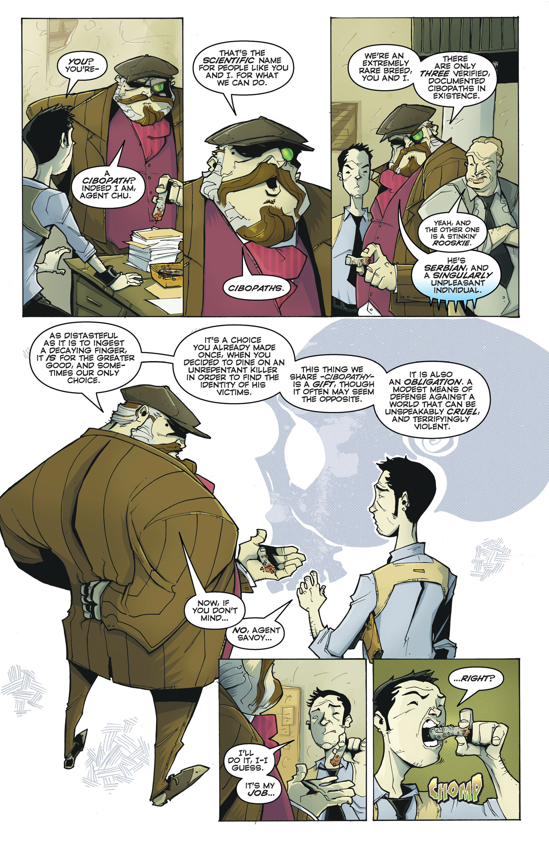 Read online Chew comic -  Issue # _TPB 1 - Taster´s Choise - 30
