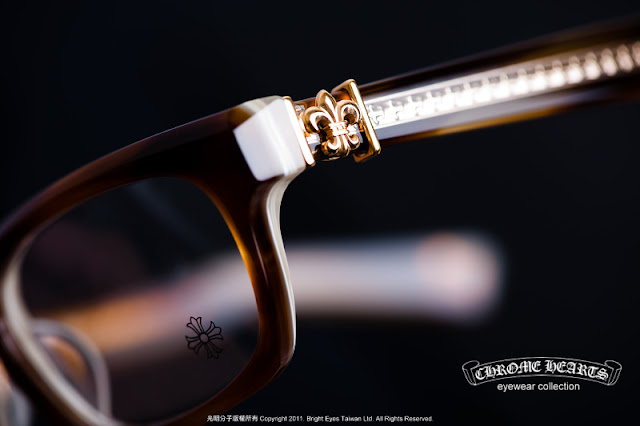 美國 Chrome Hearts 銀飾眼鏡系列．王者降臨－光明分子．眼鏡