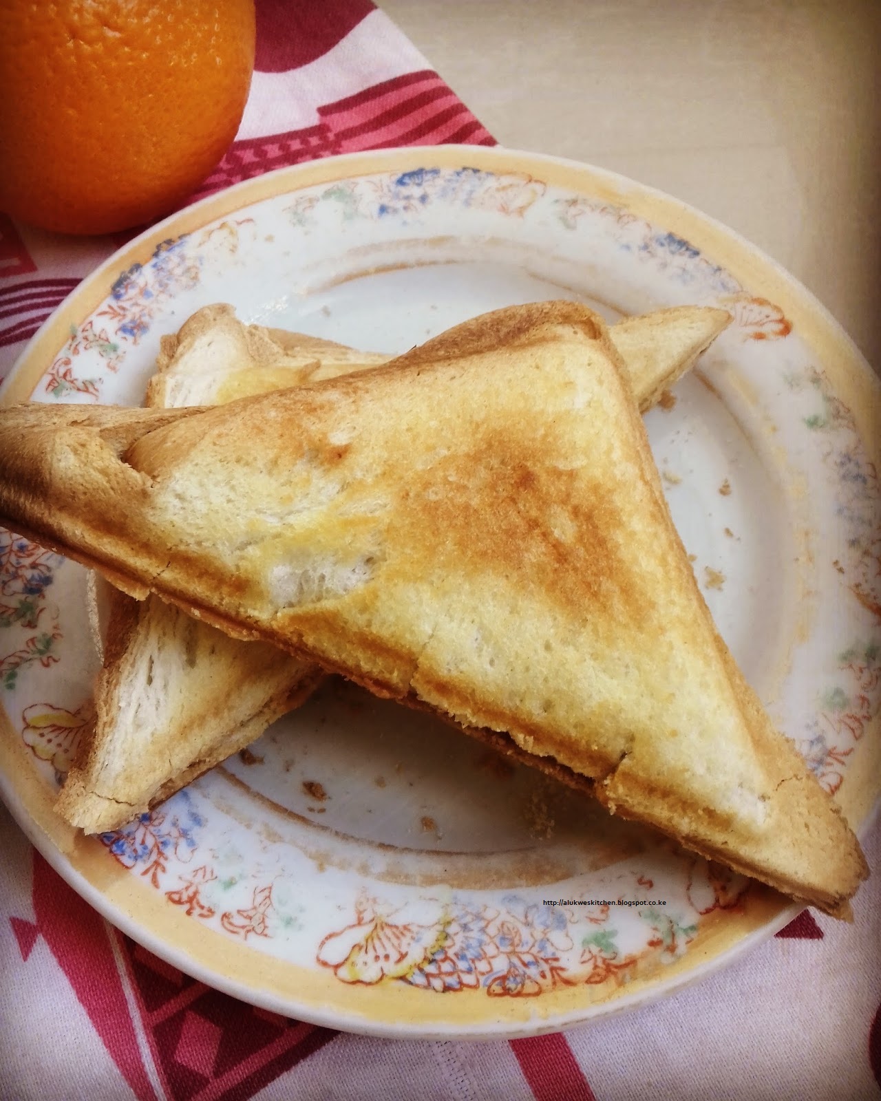 PEANUT BUTTER TOASTED BREAD SANDWICH