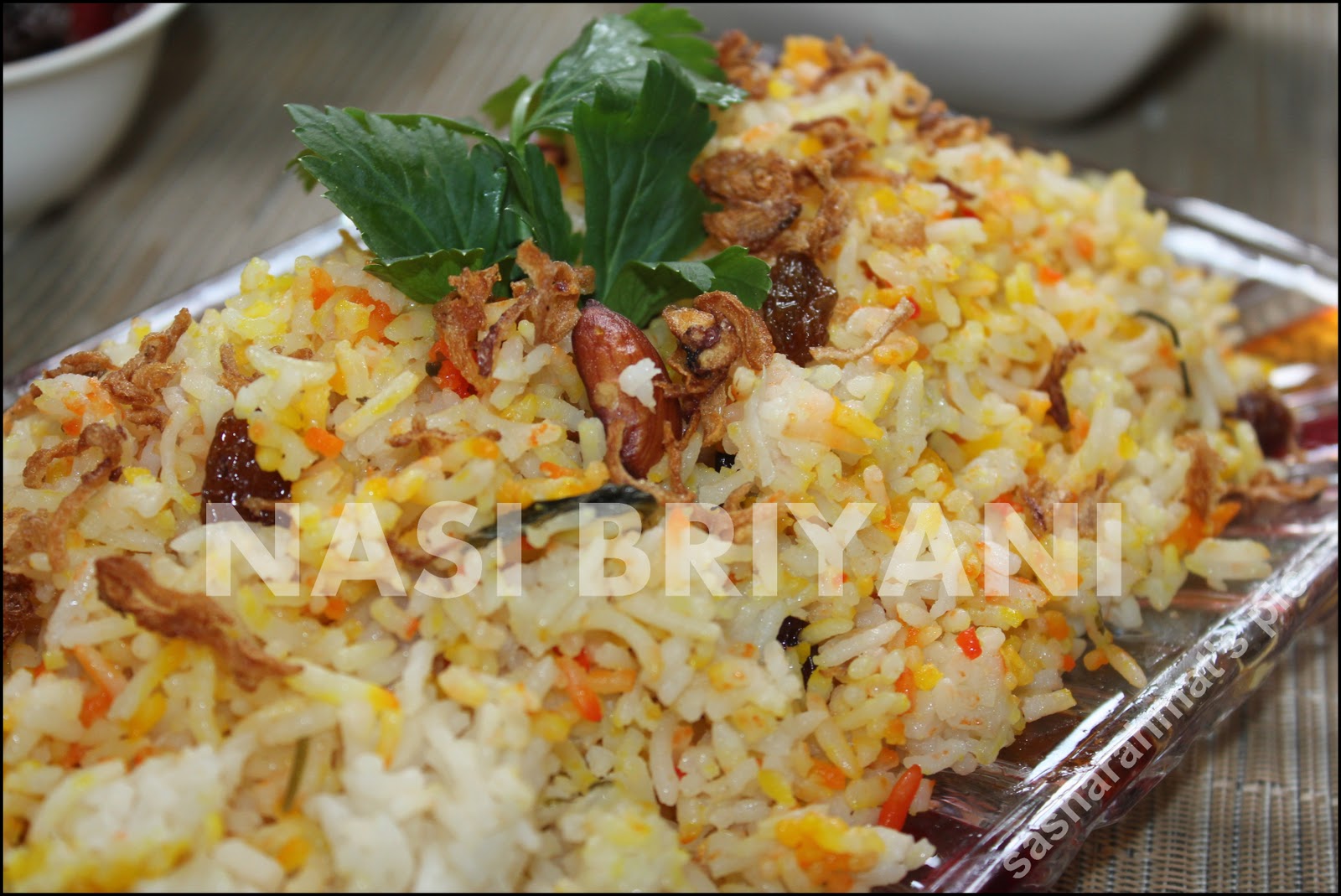 love to cook , love to eat nasi briyani