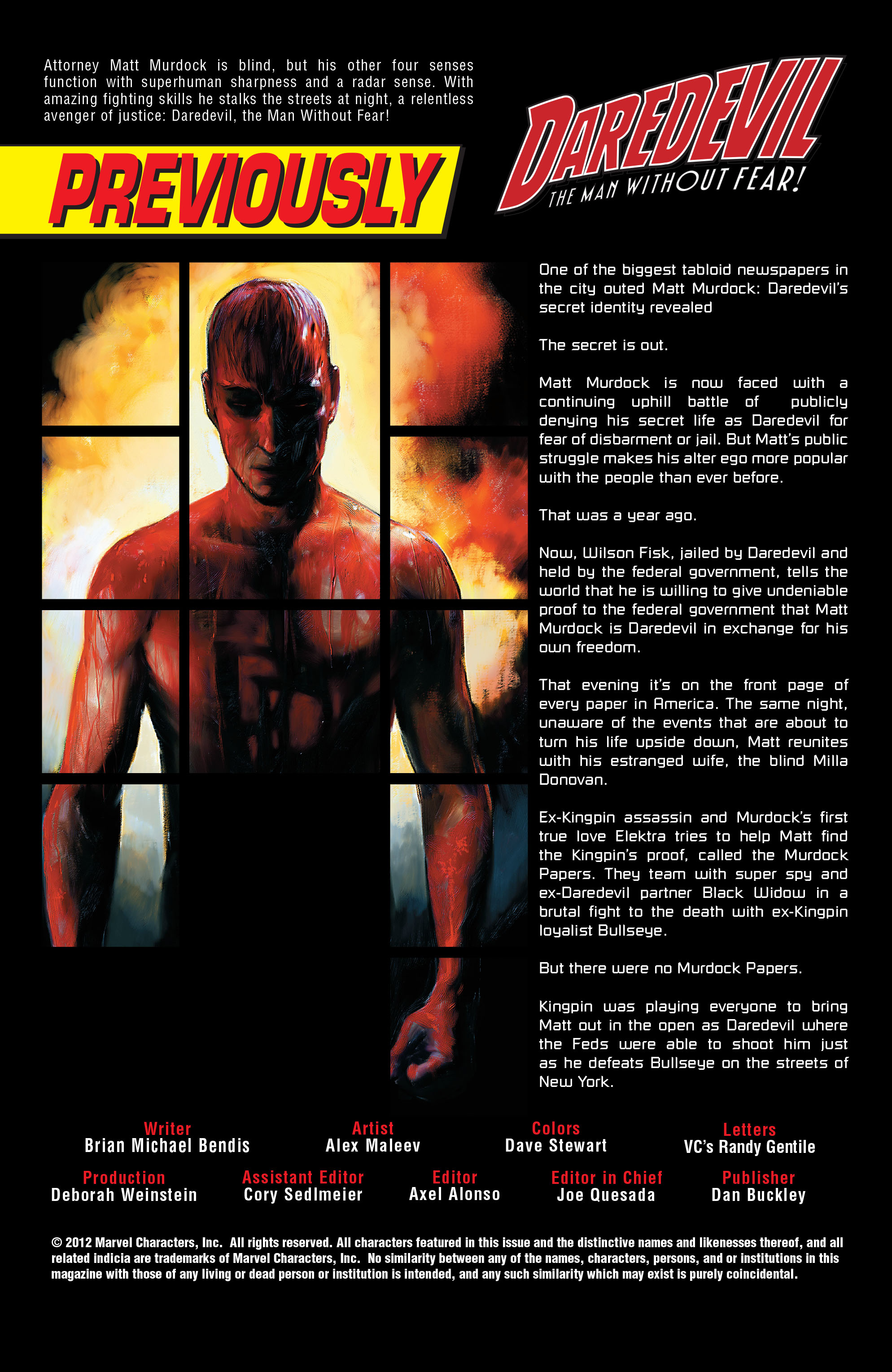 Daredevil (1998) 80 Page 1