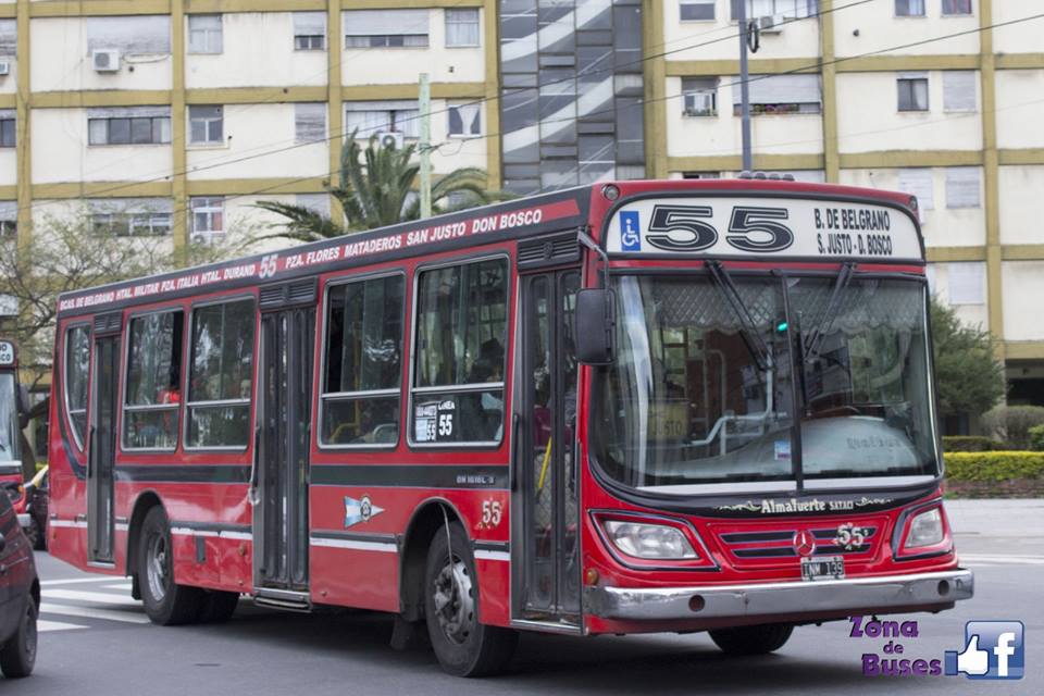 Colectibus Zona de Buses LINEA 55