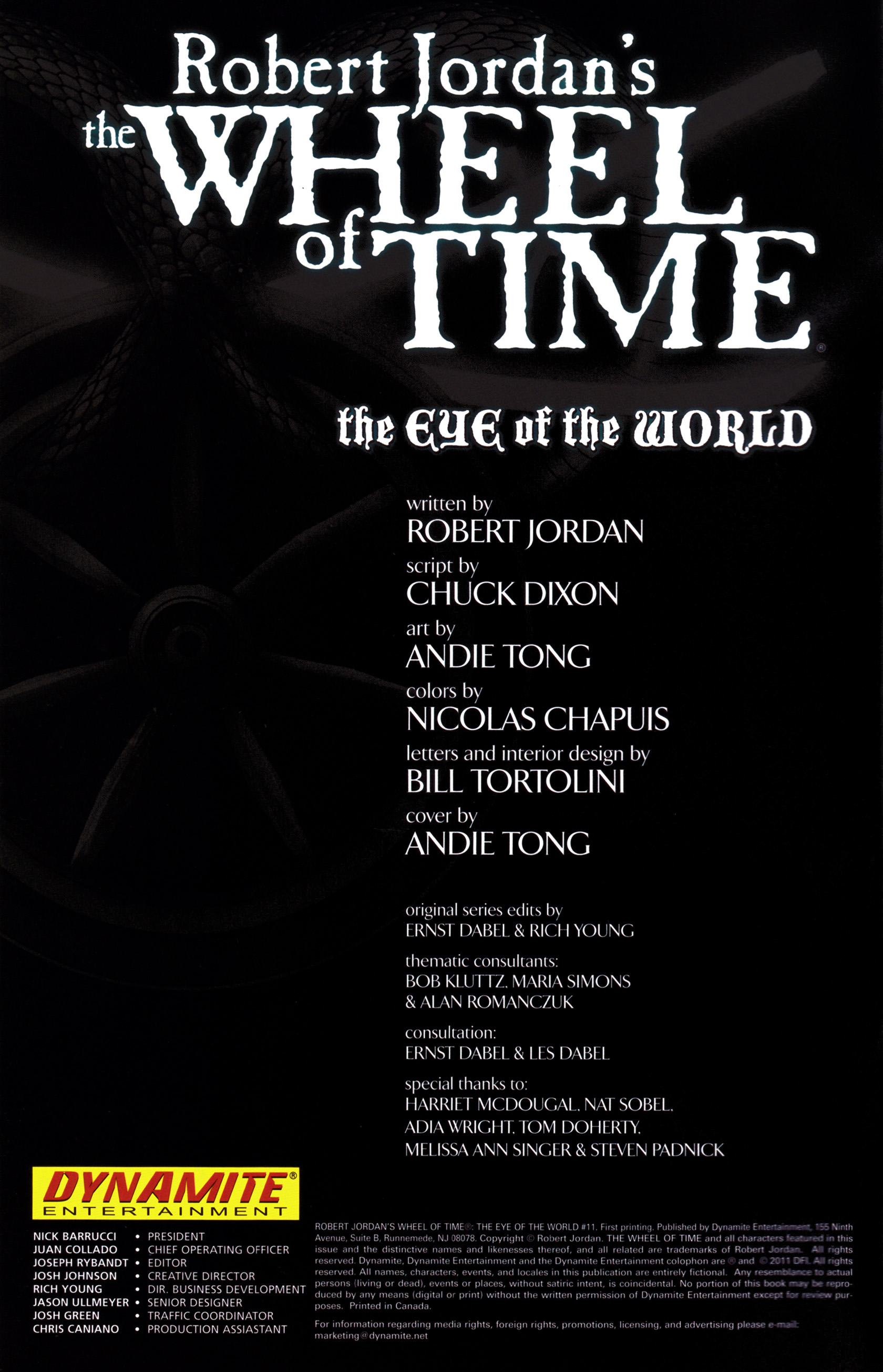 Read online Robert Jordan's Wheel of Time: The Eye of the World comic -  Issue #11 - 2