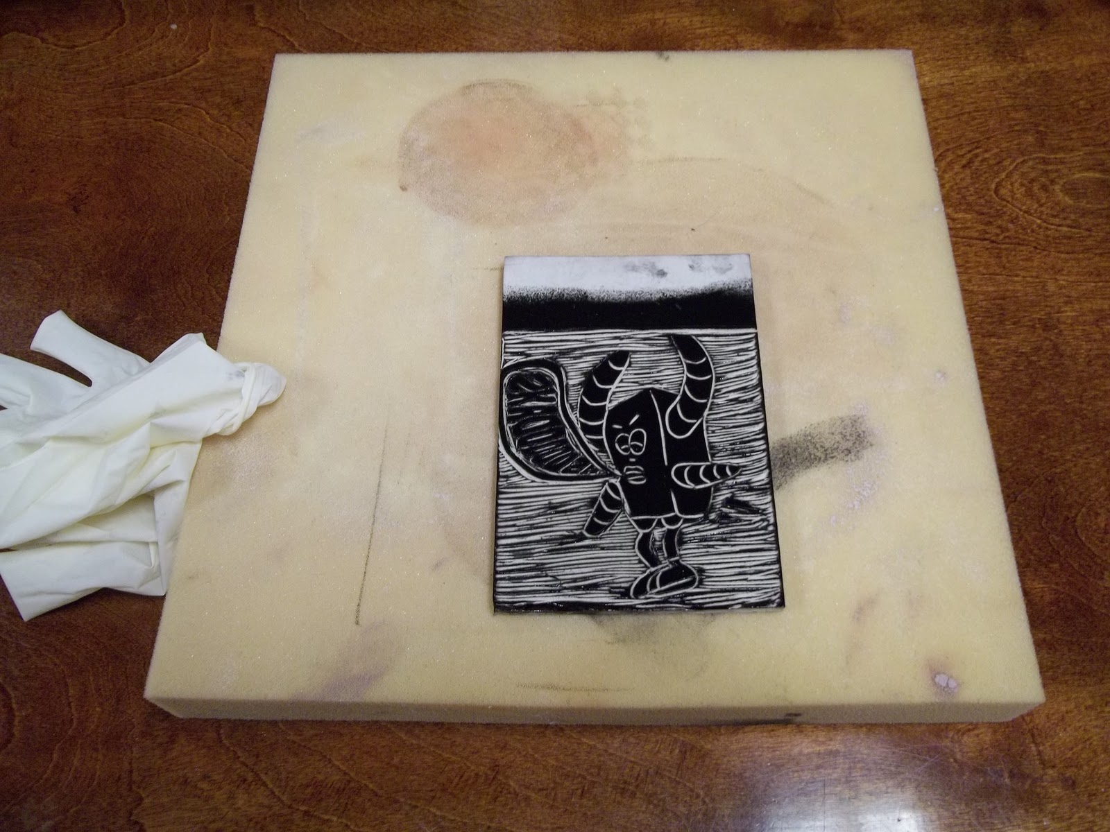 Mudd Culture: A photojournal of Ceramic Process and Design: Lino Cuts ...