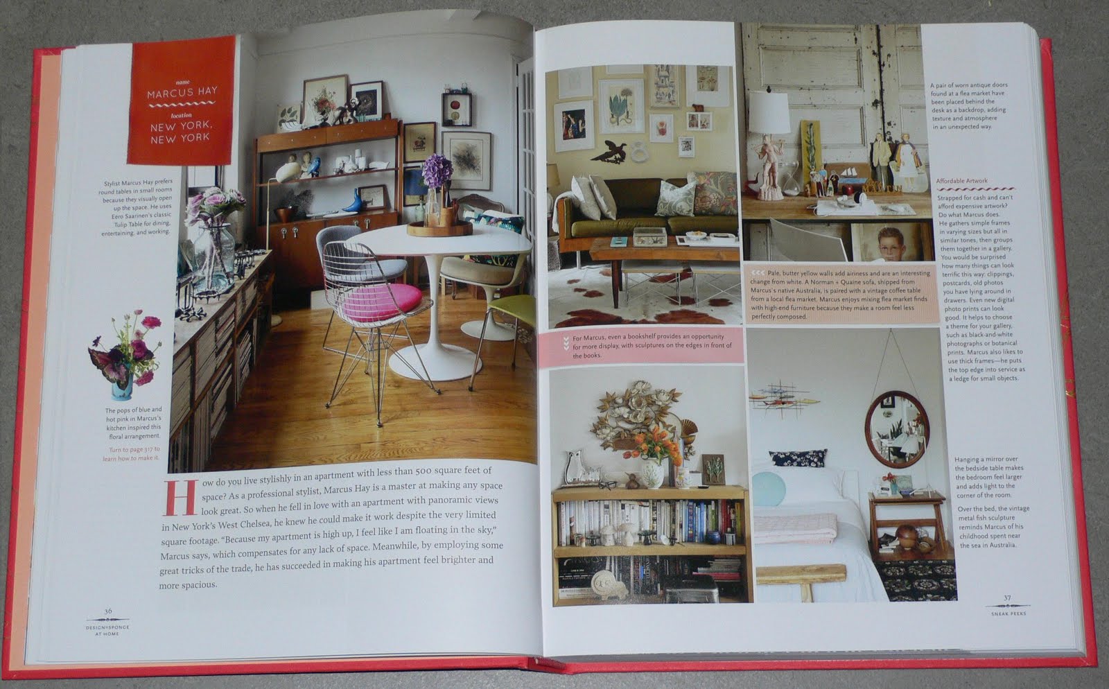 Design*Sponge at Home by Grace Bonney [book review] liberal sprinkles