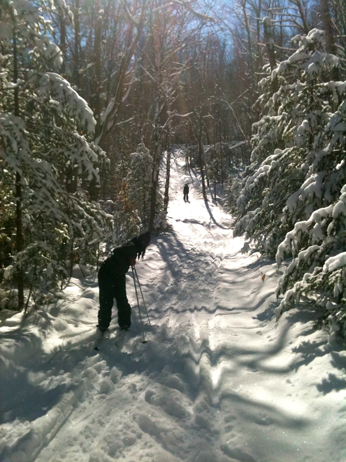 Skiglisse Plein air SaintAdolphed’Howard