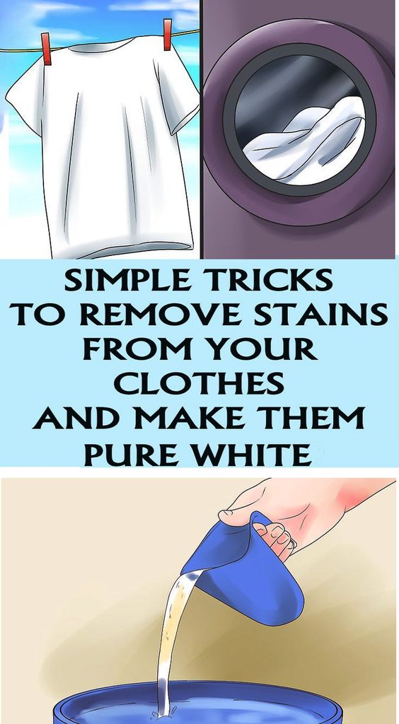 Video Simple Tricks, To Remove Stains From Your Clothes, & Make Them