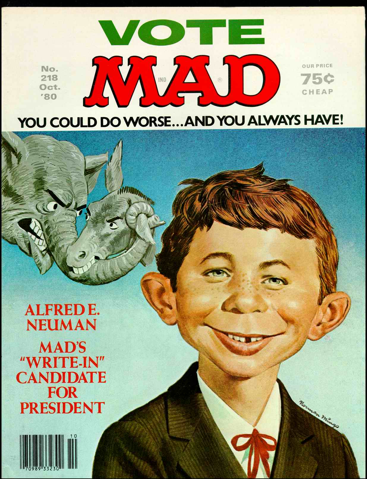 Read online MAD comic -  Issue #218 - 1