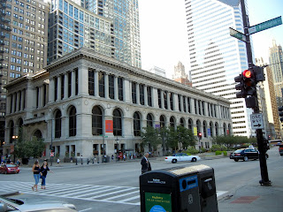 Public Library in downtown Chicago, Illinois