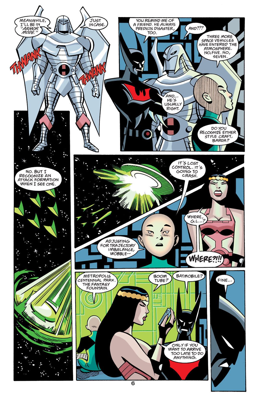 Read online Batman Beyond [II] comic -  Issue #21 - 7