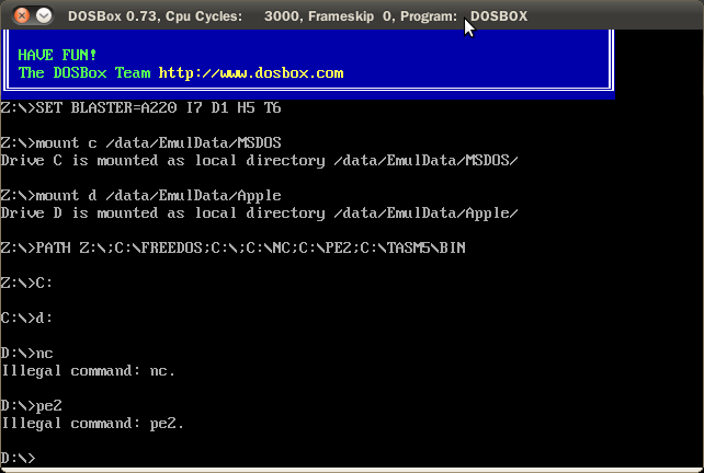 Re-Coder: DOSBox의 커맨드 쉘(Command Shell) 버그 ___ 1
