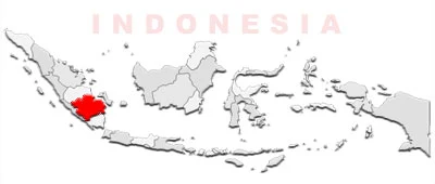 image: South Sumatra map location