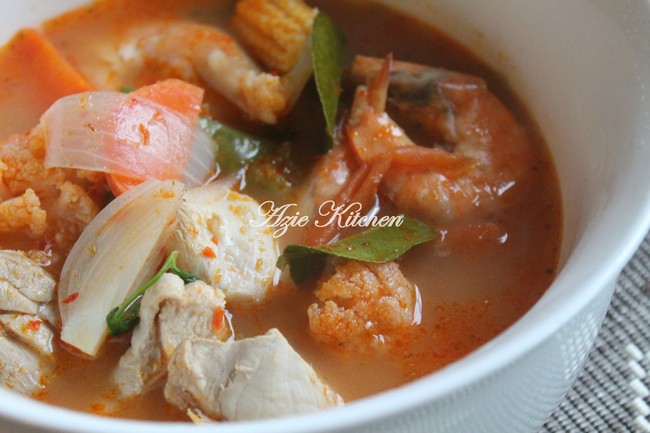 Resepi tomyam simple