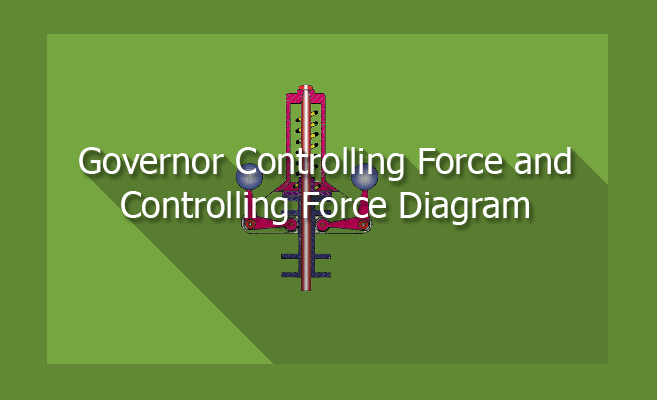 Governor Controlling Force and Controlling Force Diagram