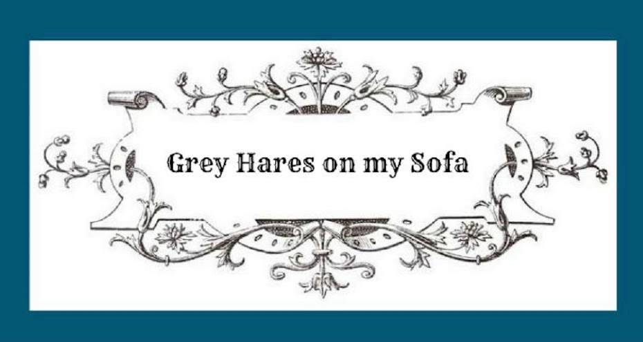 Grey Hares On My Sofa