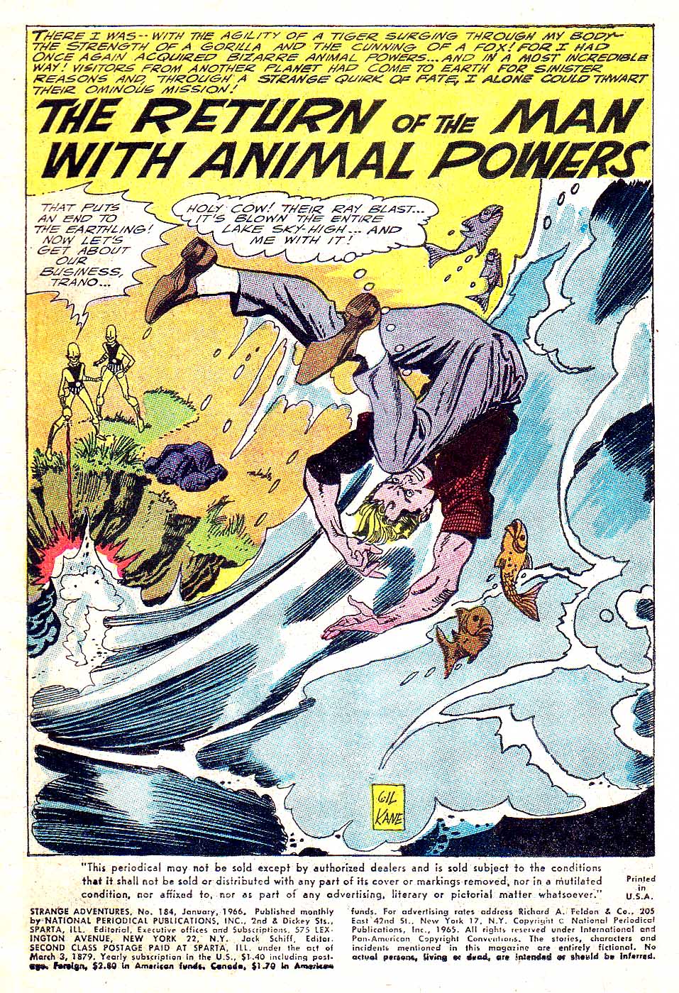 Read online Strange Adventures (1950) comic -  Issue #184 - 3