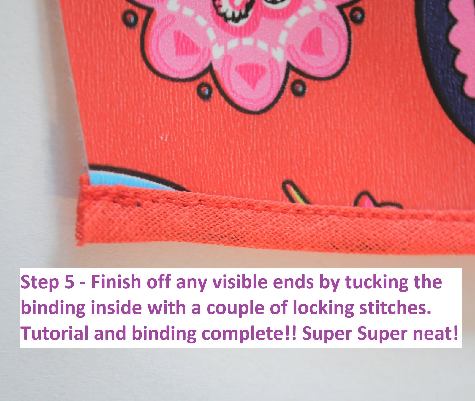 BellaBoutique Bias Binding Foot