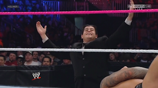 ricardo Rodriguez posing as Randy Orton