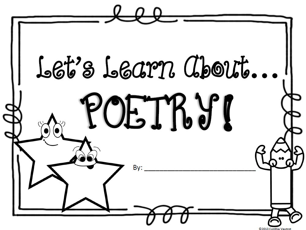 clip art poetry images - photo #21