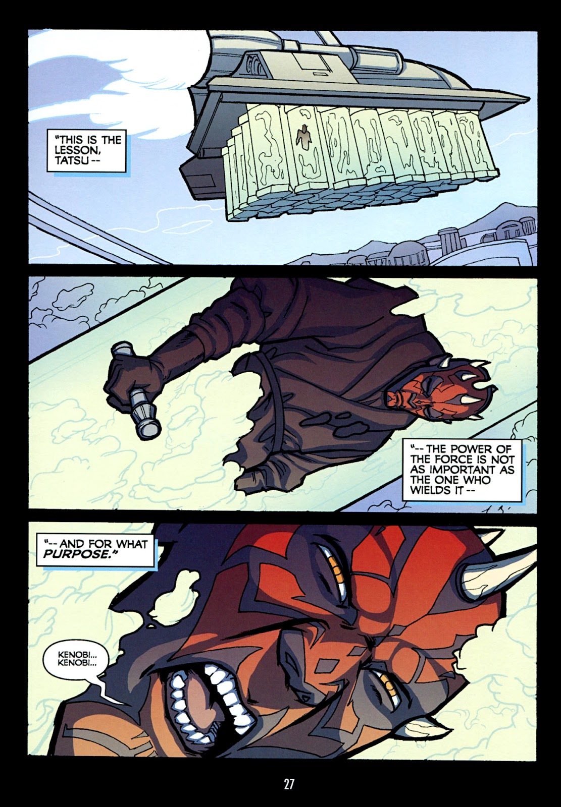 Star Wars: The Clone Wars - The Sith Hunters issue Full - Page 28