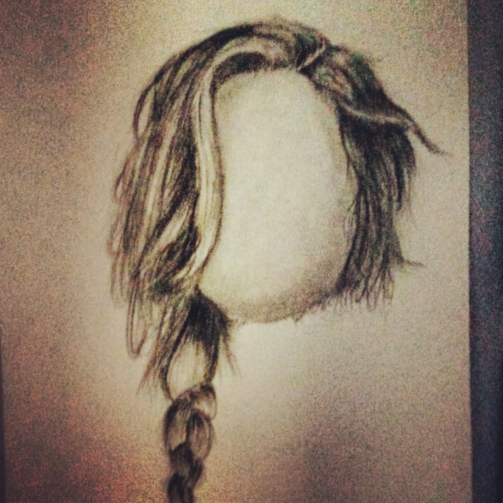 My Sketchbook: Hairstyle Sketches