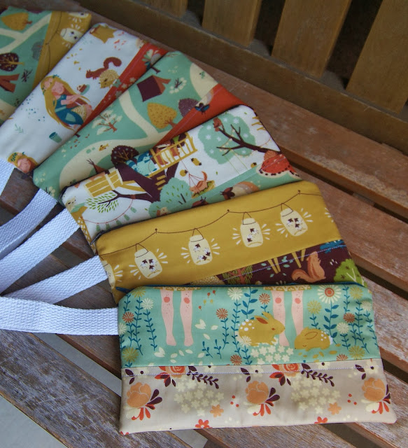 Fort Firefly Activity Pouches by Heidi Staples of Fabric Mutt