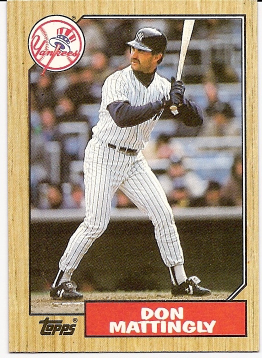 1987 Topps Baseball Card Template