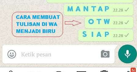 √ Cara Merubah Warna Tulisan Di Whatsapp Tanpa Aplikasi - Kupas Habis √ Cara Merubah Warna Tulisan Di Whatsapp Tanpa Aplikasi - Kupas Habis