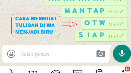 Cara Merubah Warna Tulisan Di Whatsapp Tanpa Aplikasi Kupas Habis<script async src=