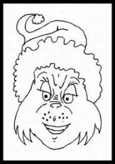 Fun Coloring Pages: The Grinch who stole christmas coloring pages