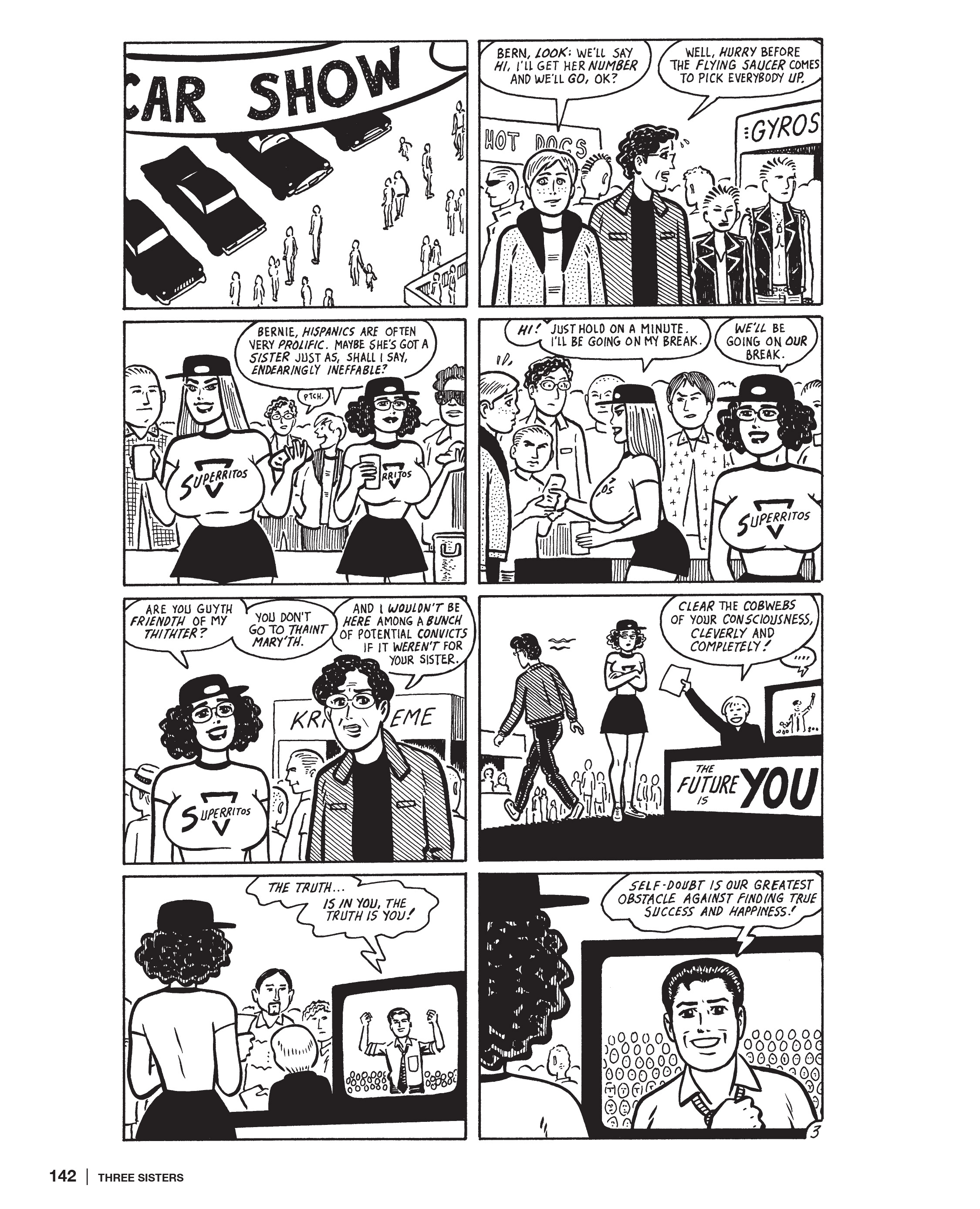 Read online Three Sisters: The Love and Rockets Library comic -  Issue # TPB (Part 2) - 42