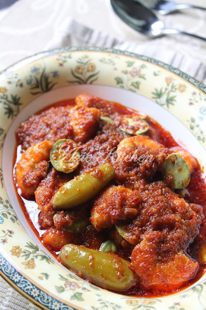 Sambal Tumis Udang Petai 