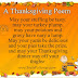  A Thanksgiving Poem