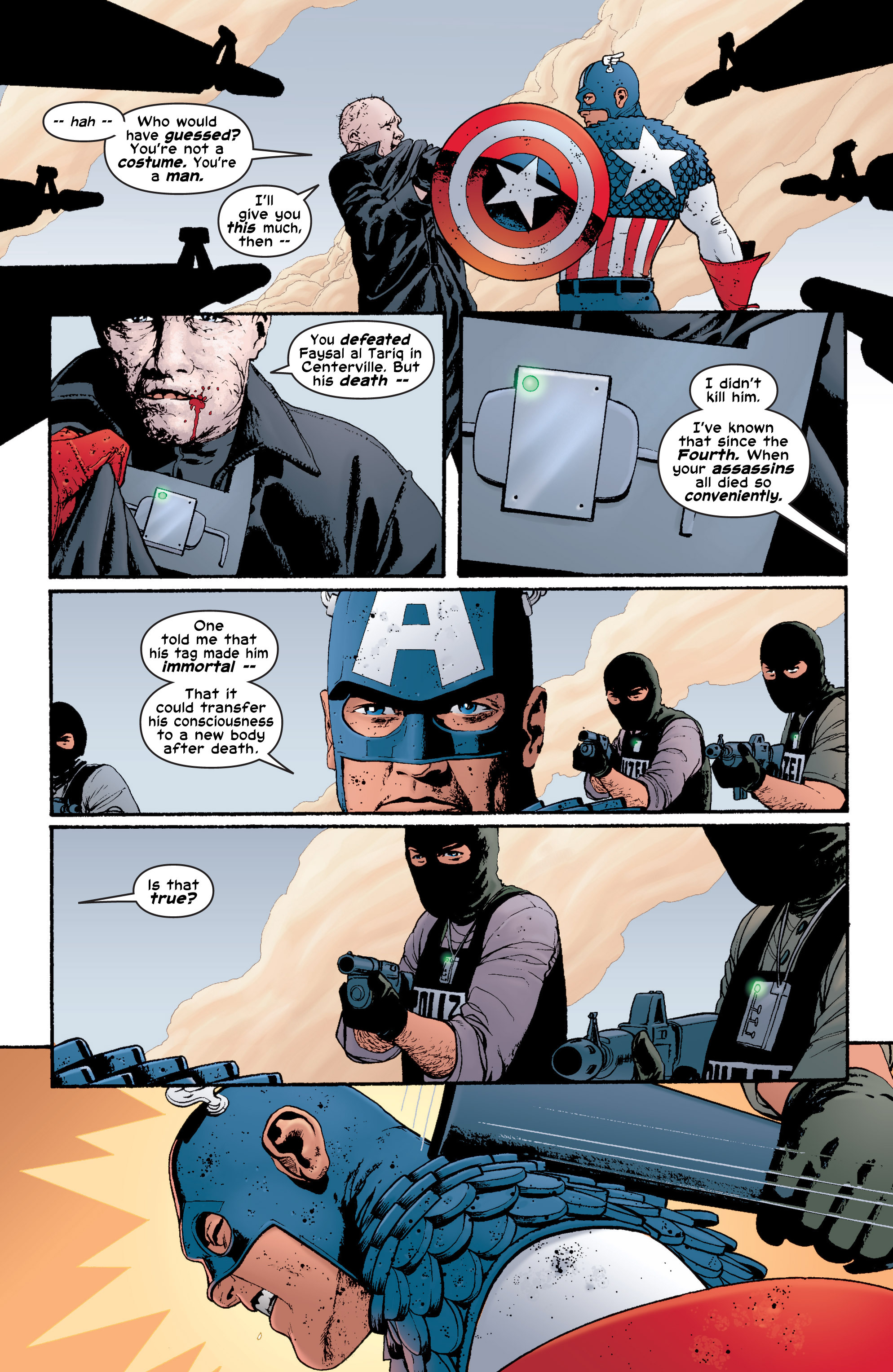 Read online Captain America (2002) comic -  Issue #6 - 13