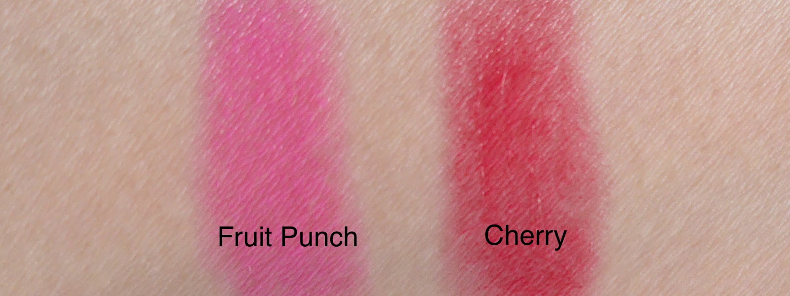 annabelle lipsies cherry fruit punch review swatch