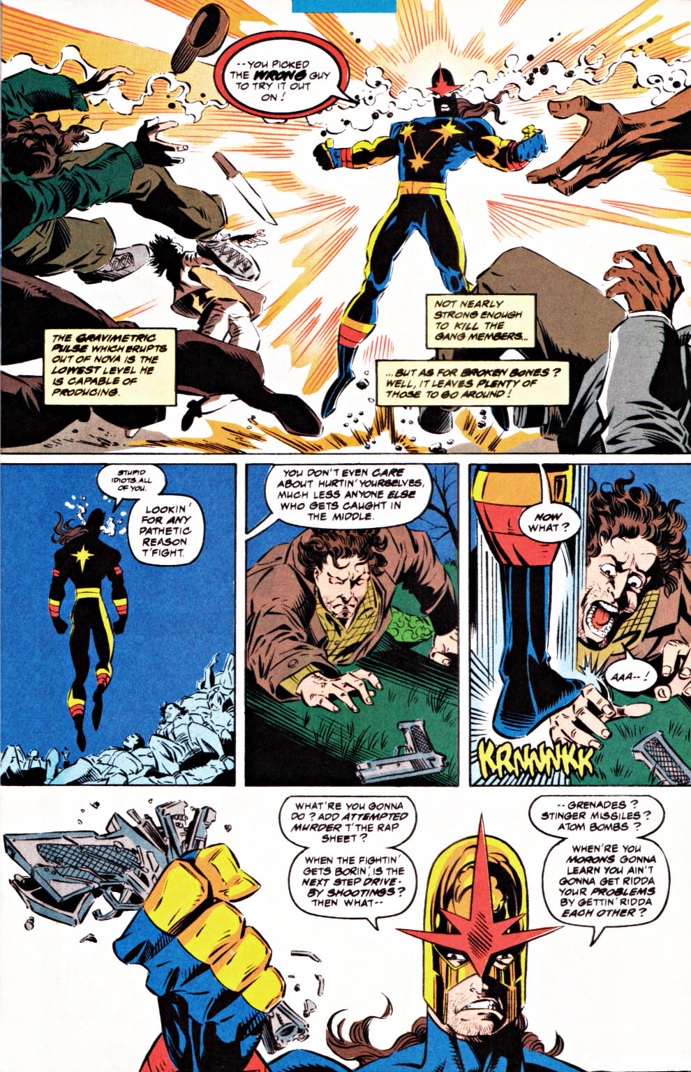 Read online Nova (1994) comic -  Issue #2 - 4